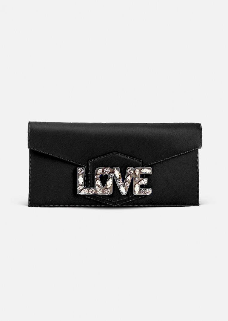 Talbot Runhof Pellegrino Paris Clutch Love