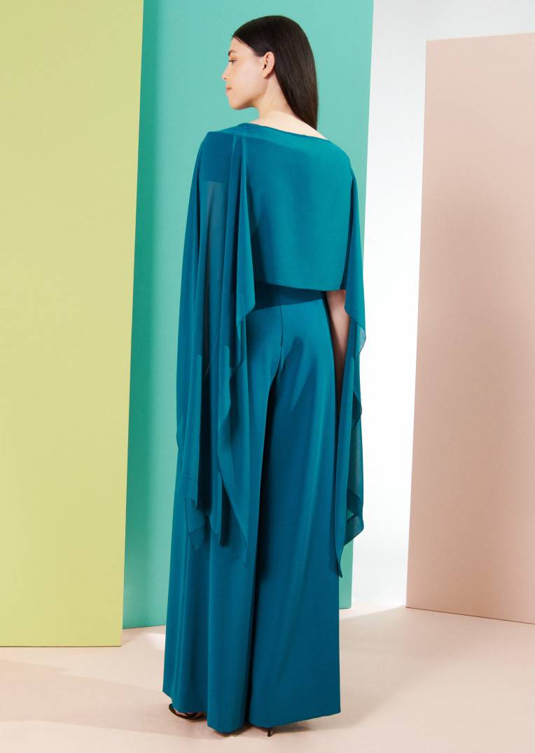 Talbot Runhof Poncho Cia1