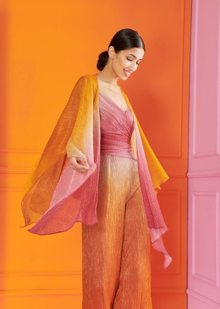 Talbot Runhof Poncho Hint5