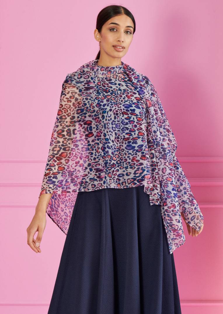 Talbot Runhof Poncho Hint5