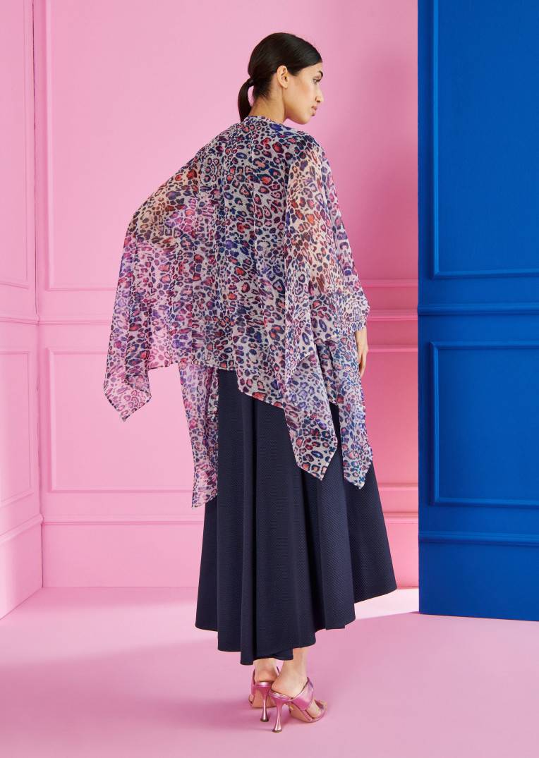 Talbot Runhof Poncho Hint5