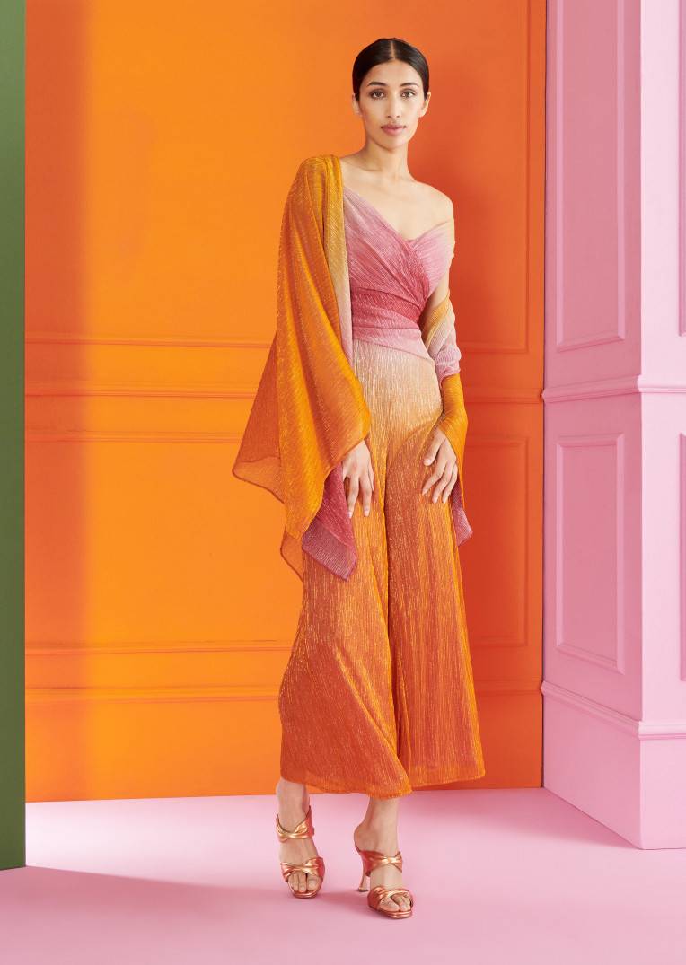 Talbot Runhof Poncho Hint5