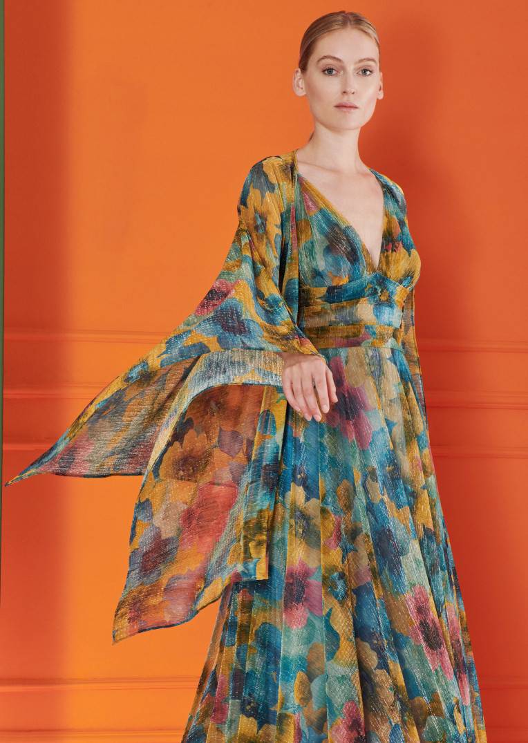 Talbot Runhof Poncho Hint5