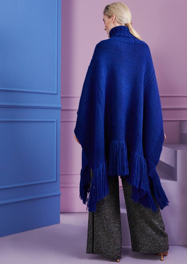 Talbot Runhof Poncho PadmaPoncho1