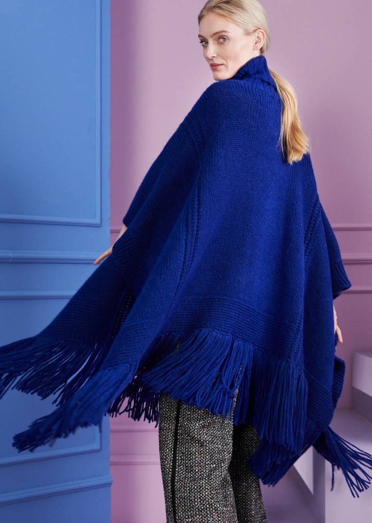 Talbot Runhof Poncho PadmaPoncho1
