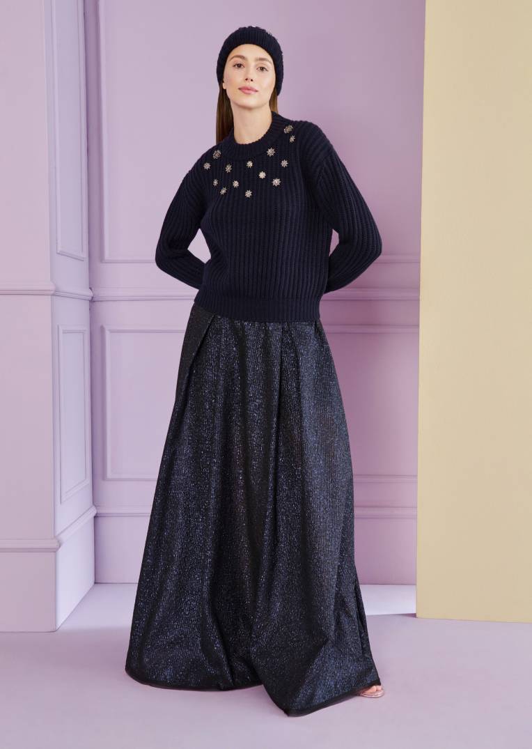 Talbot Runhof Pullover SanaraSweater1