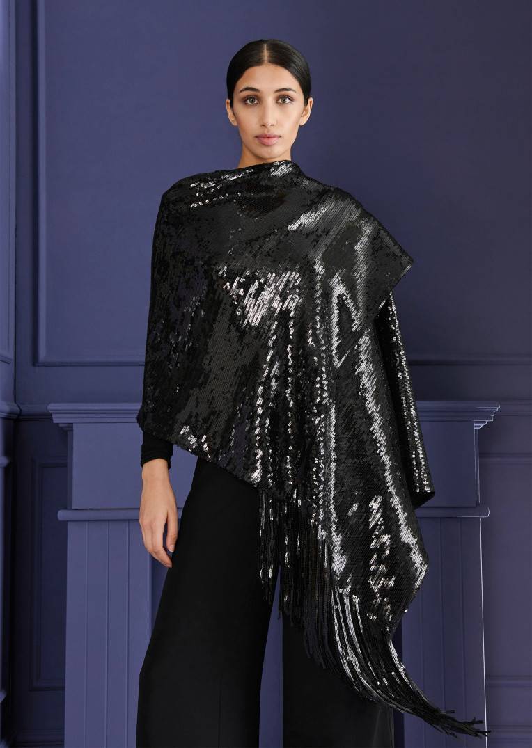 Talbot Runhof Stola Hint21