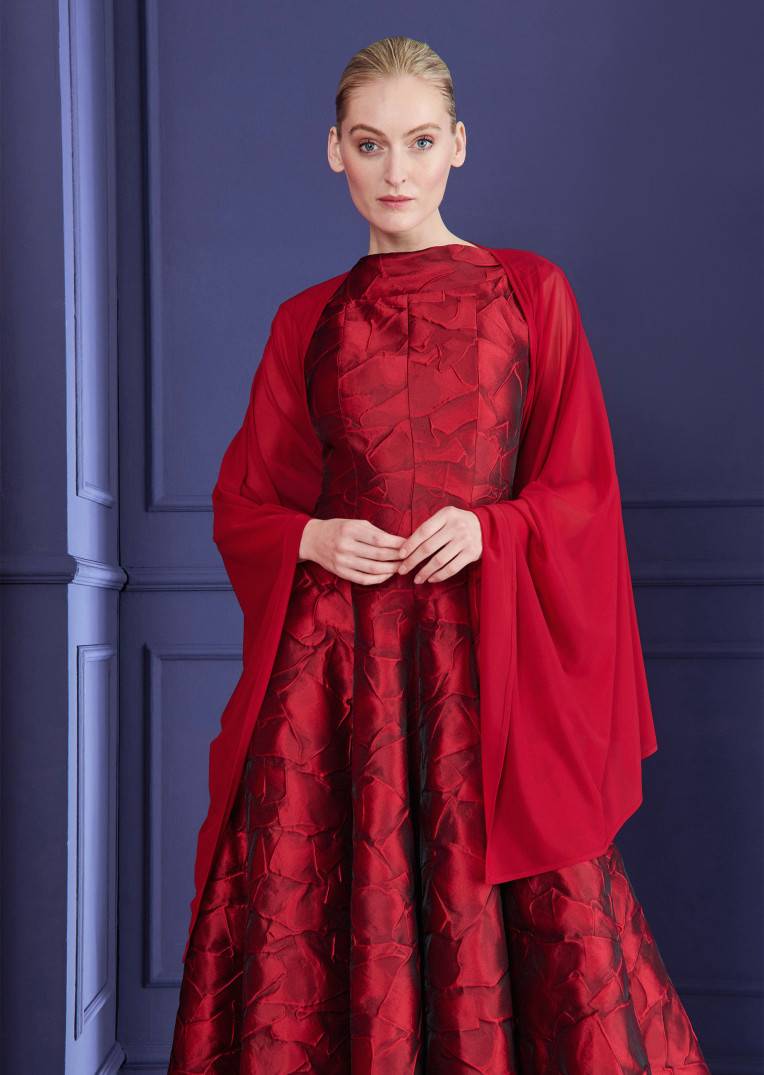 Talbot Runhof Stola Hint3