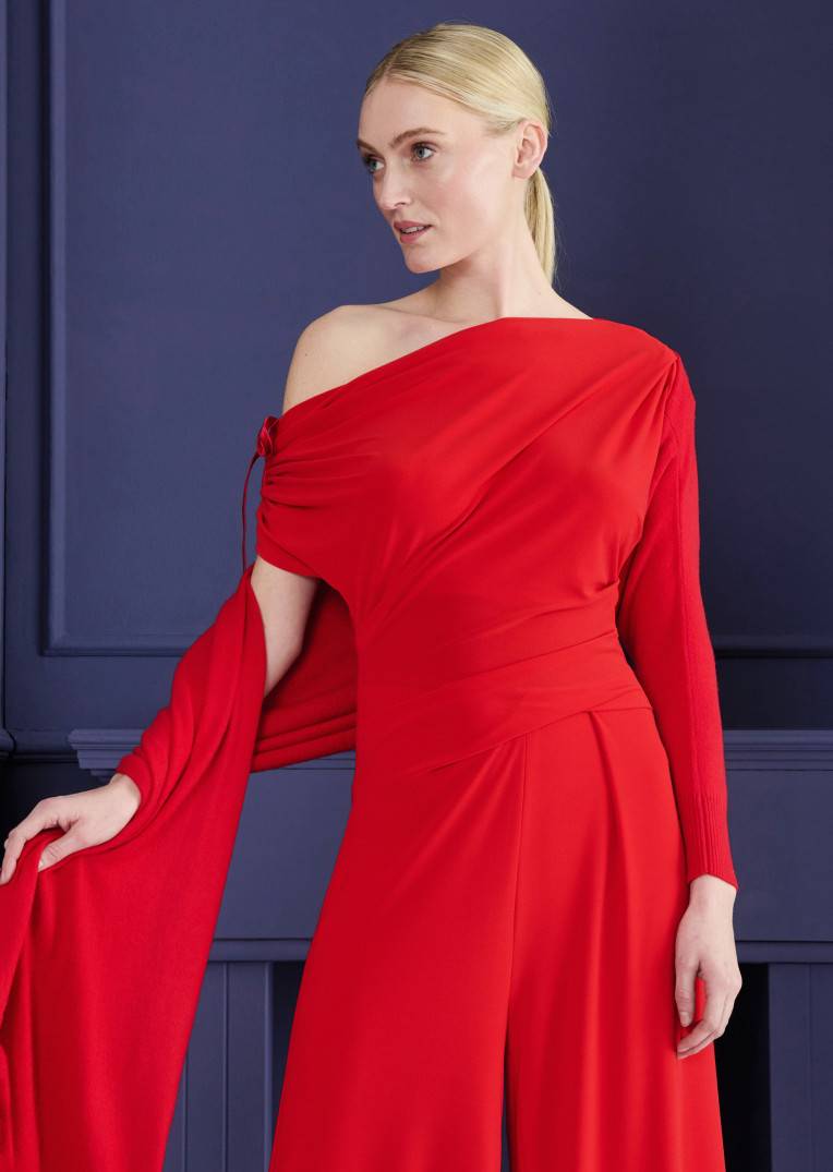 Talbot Runhof Stola Kasha1