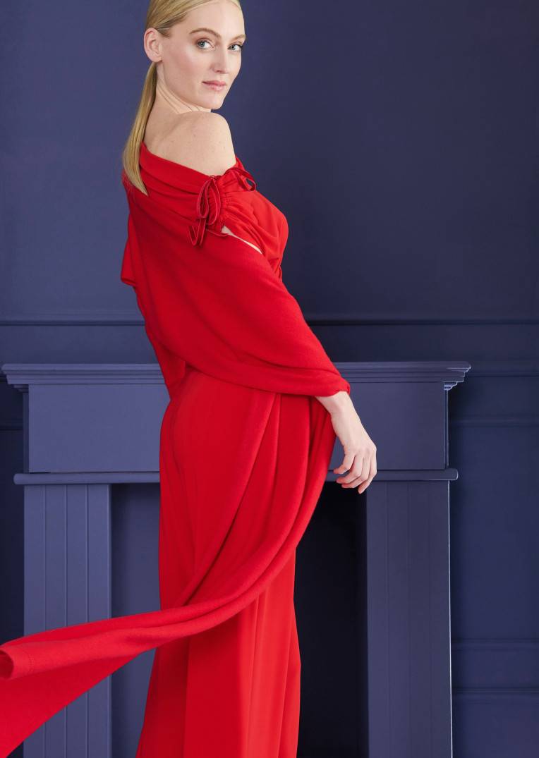 Talbot Runhof Stola Kasha1