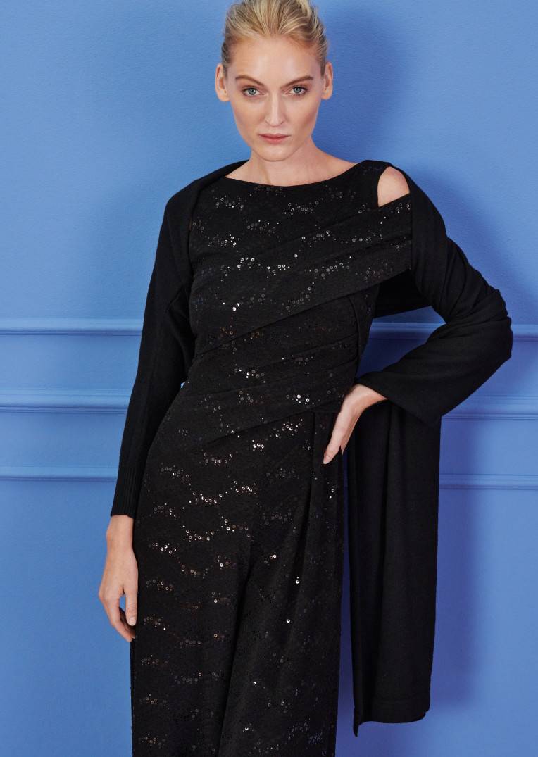 Talbot Runhof Stola Kasha1