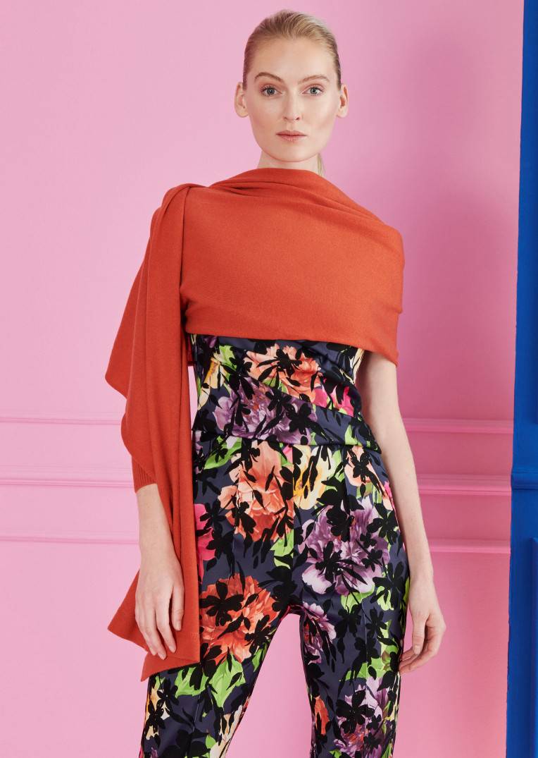 Talbot Runhof Stola Kasha1