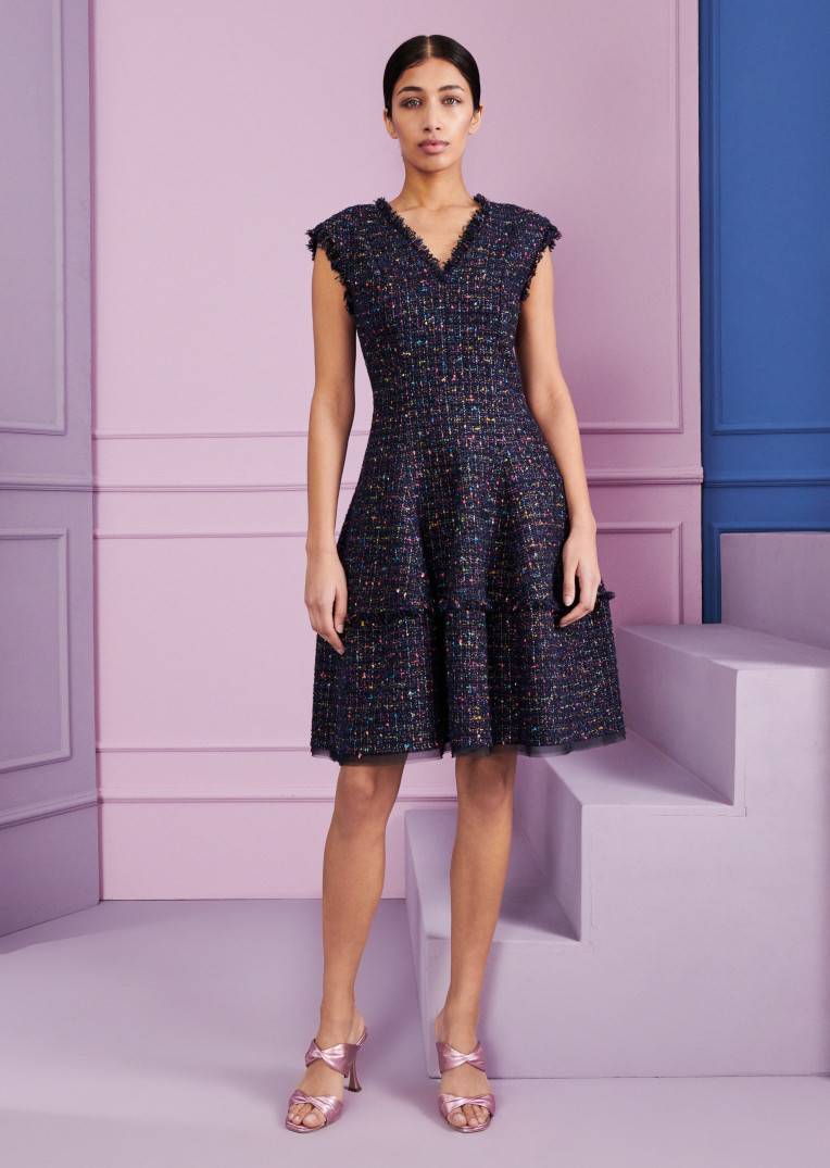 Talbot Runhof Tageskleid Domo7