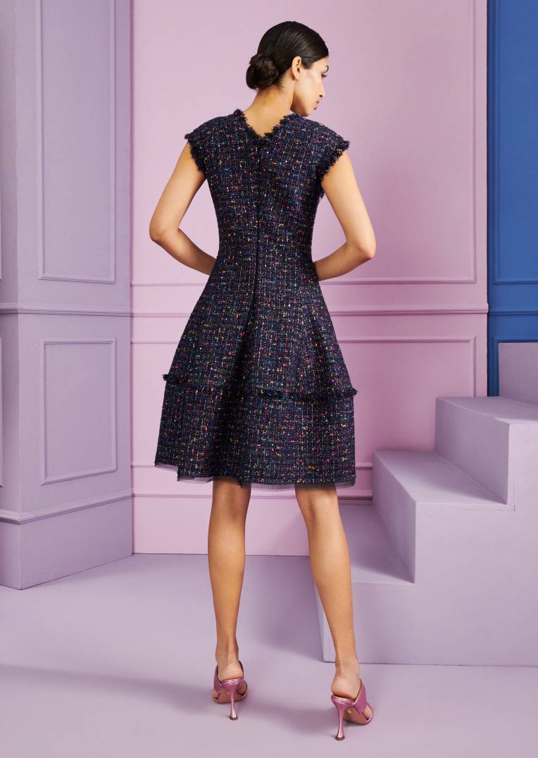 Talbot Runhof Tageskleid Domo7