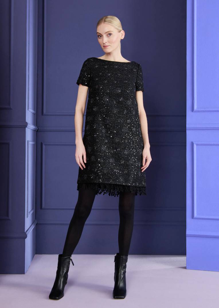 Talbot Runhof Tageskleid Godo8