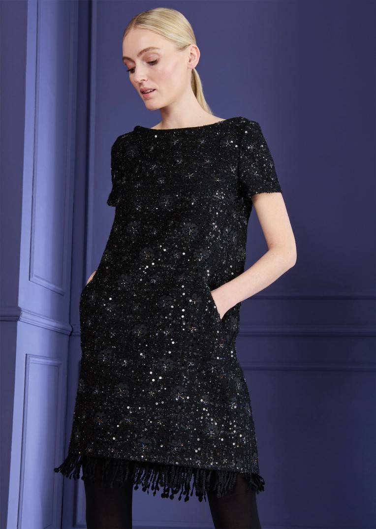 Talbot Runhof Tageskleid Godo8