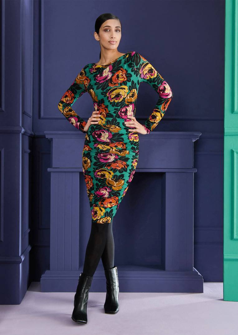 Talbot Runhof Tageskleid Goji4