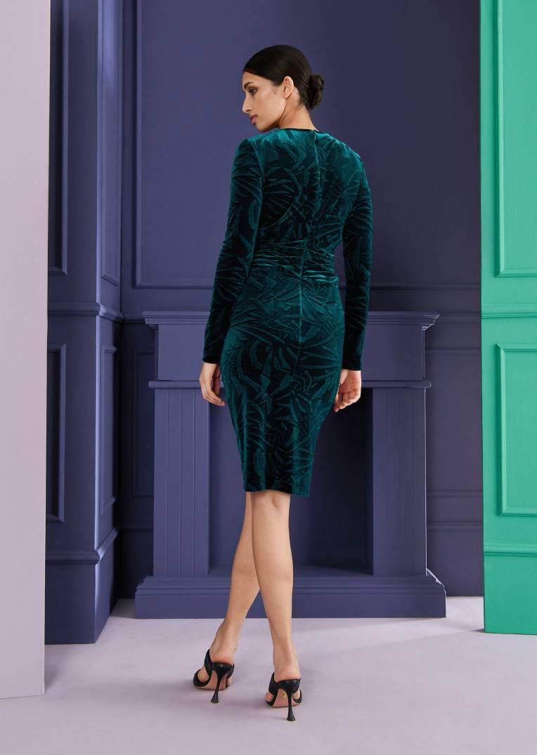 Talbot Runhof Tageskleid Gomyway1