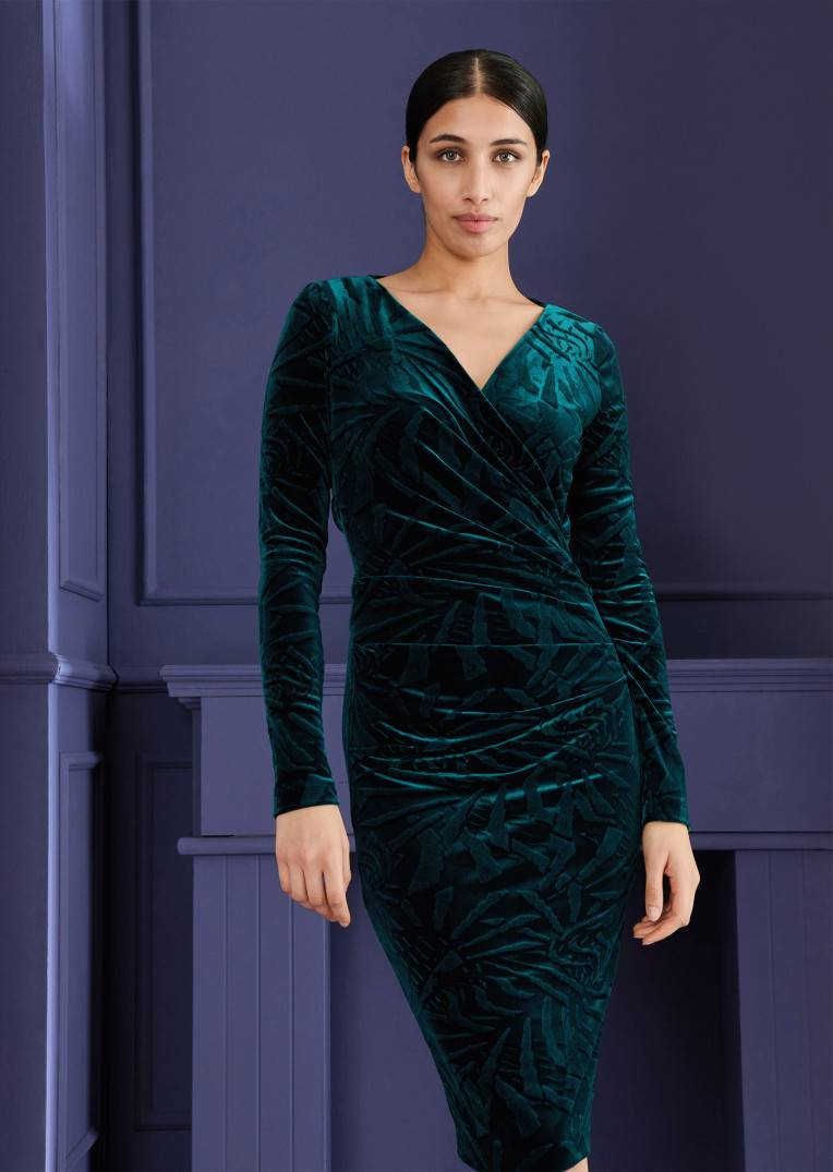 Talbot Runhof Tageskleid Gomyway1