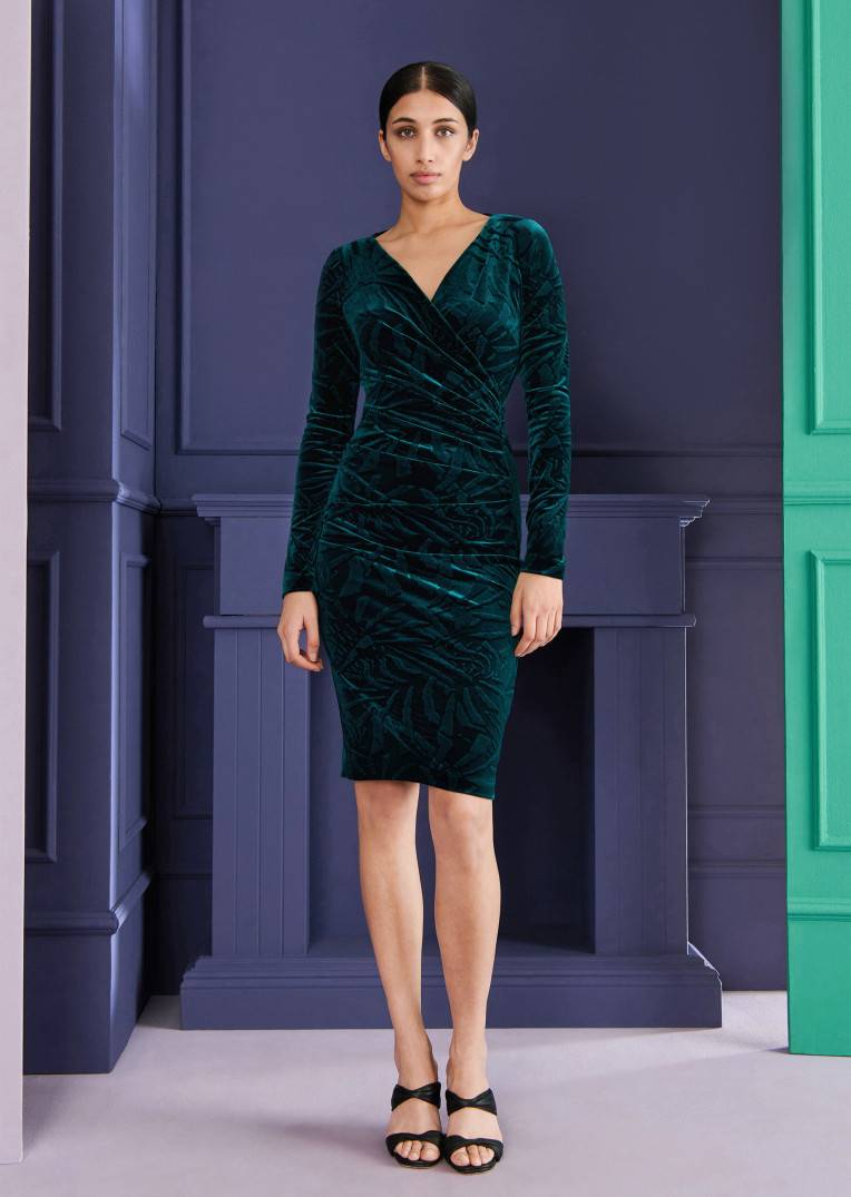 Talbot Runhof Tageskleid Gomyway1