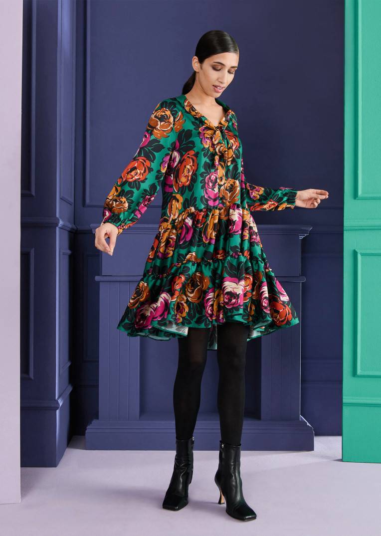 Talbot Runhof Tageskleid Lokma2