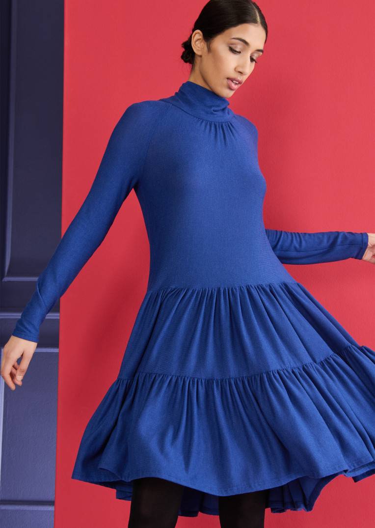 Talbot Runhof Tageskleid Moeva1