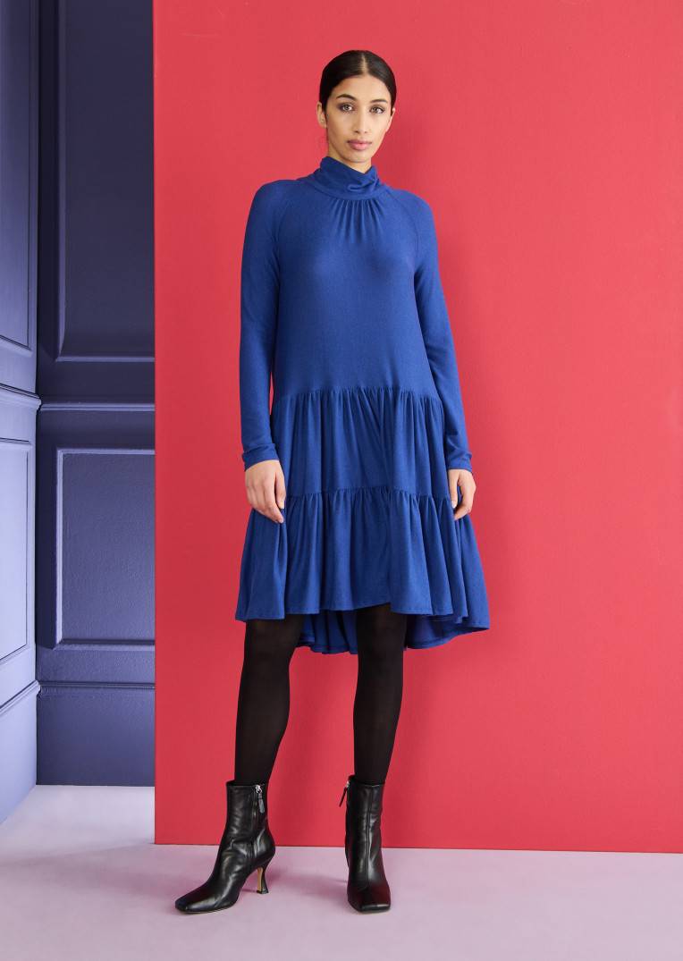 Talbot Runhof Tageskleid Moeva1