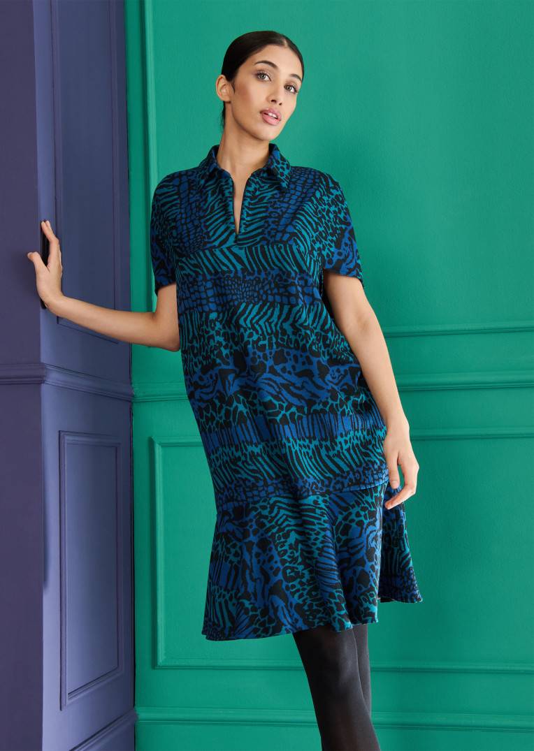 Talbot Runhof Tageskleid Moroni1