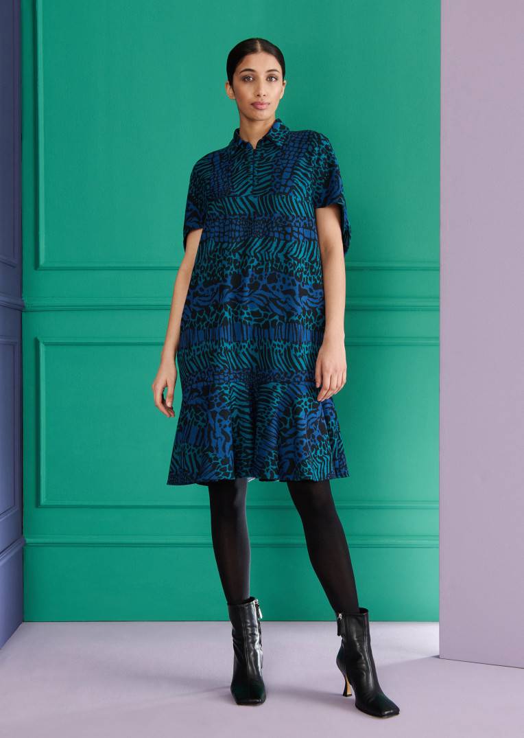 Talbot Runhof Tageskleid Moroni1