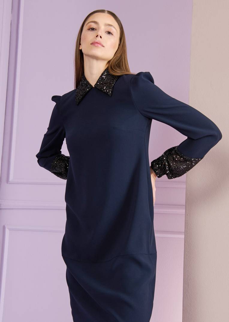 Talbot Runhof Tageskleid Mortena1