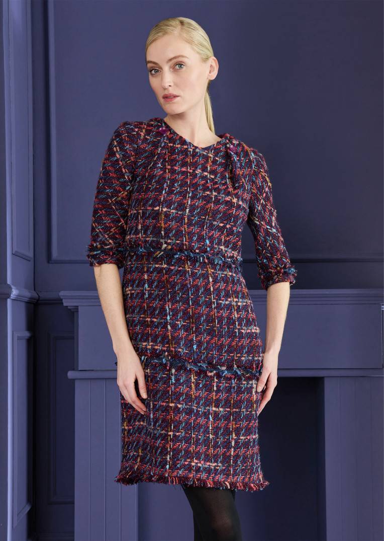 Talbot Runhof Tageskleid Motiv1