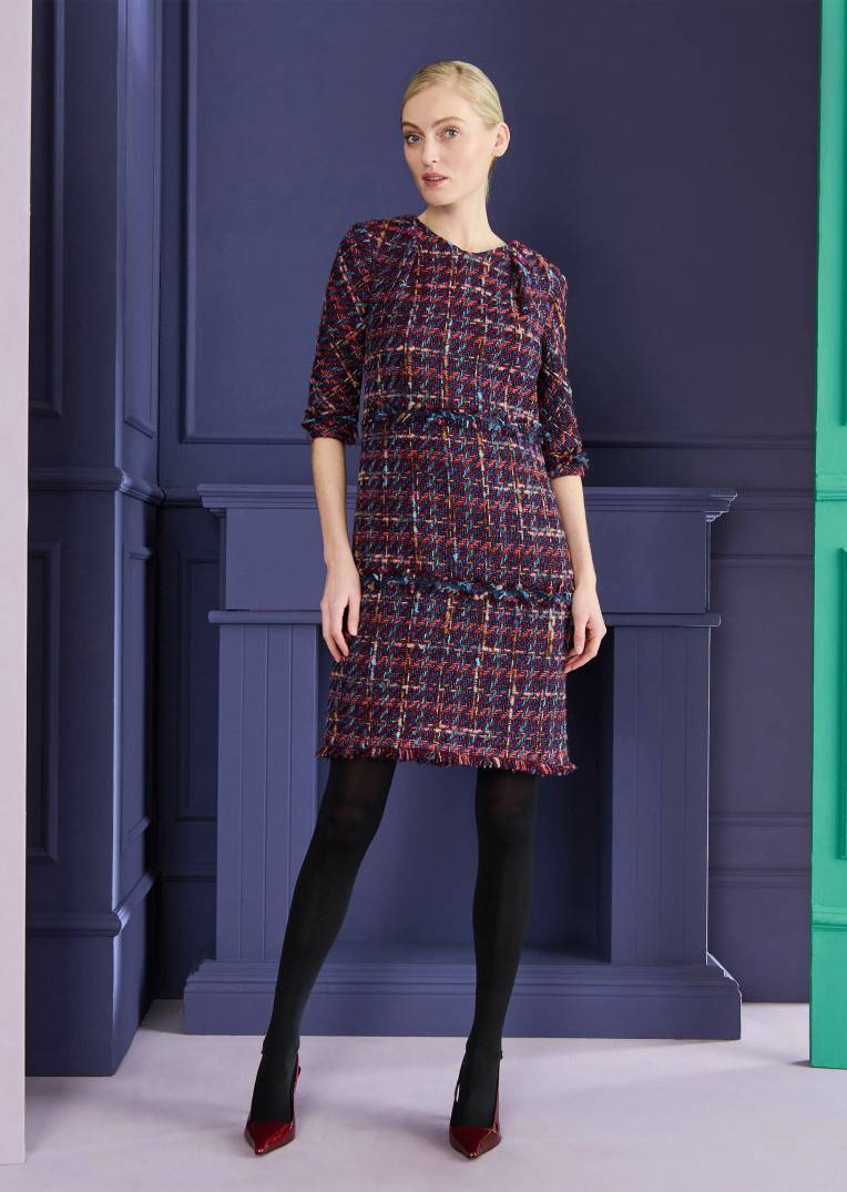 Talbot Runhof Tageskleid Motiv1