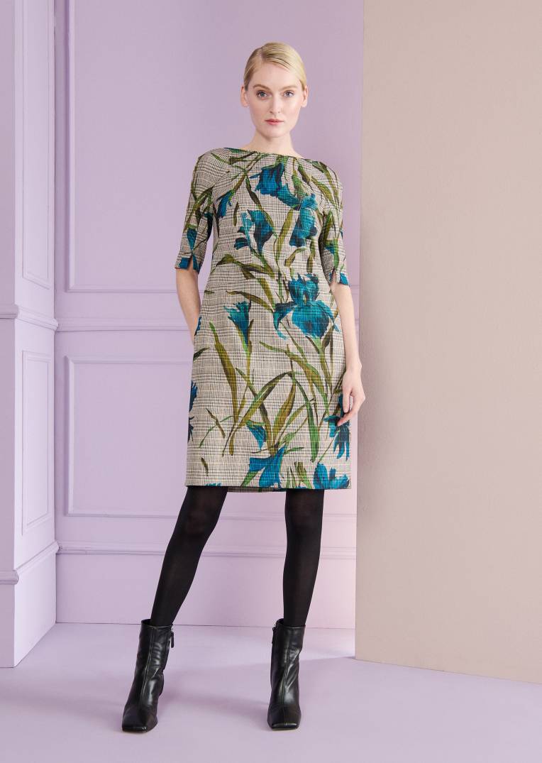 Talbot Runhof Tageskleid Nodose5