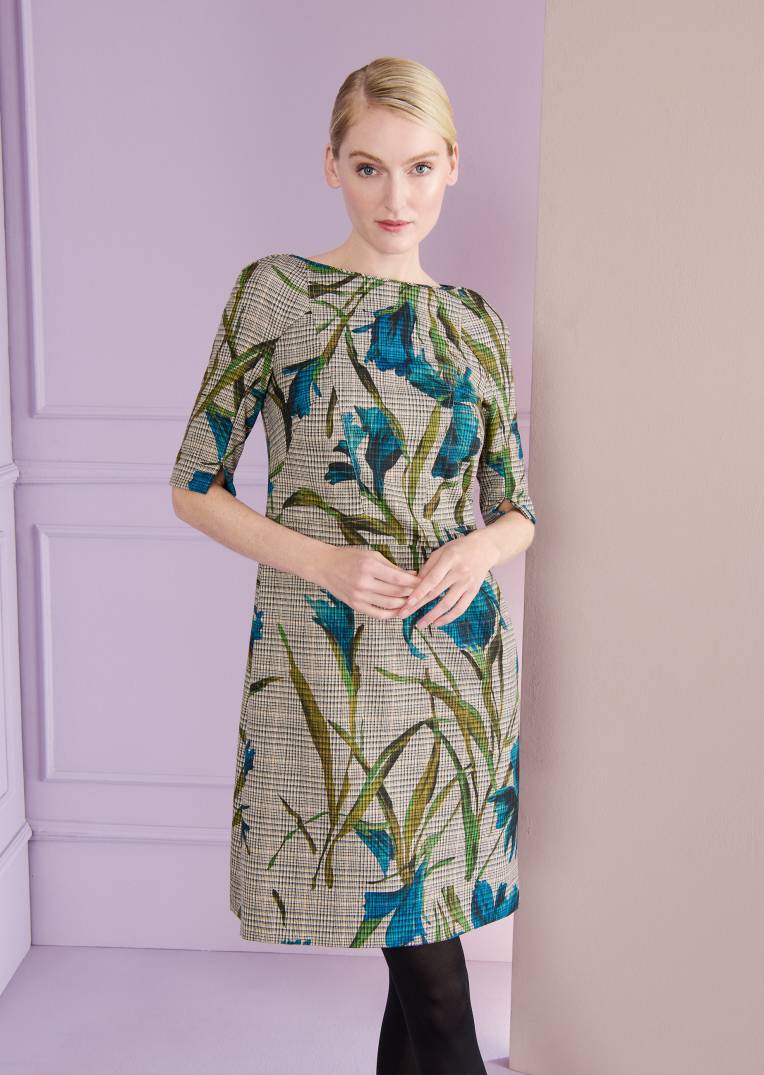 Talbot Runhof Tageskleid Nodose5