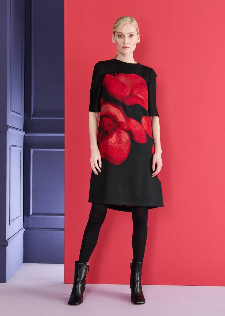 Talbot Runhof Tageskleid Rogar18