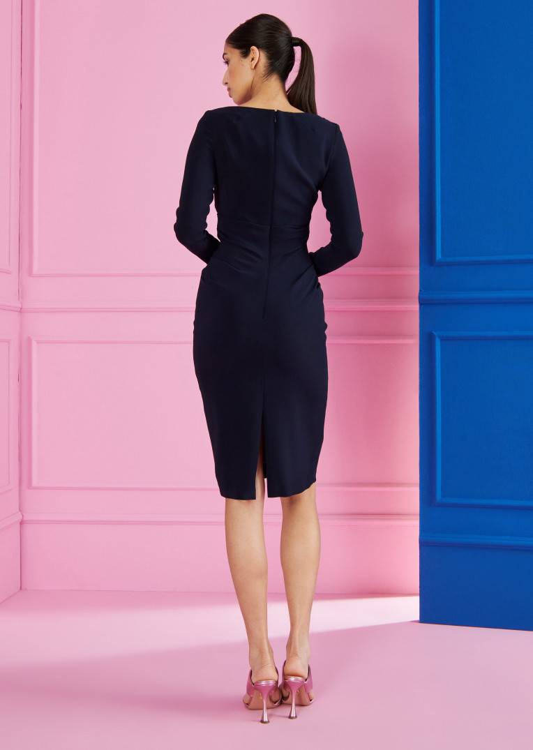 Talbot Runhof Tageskleid Tolga5