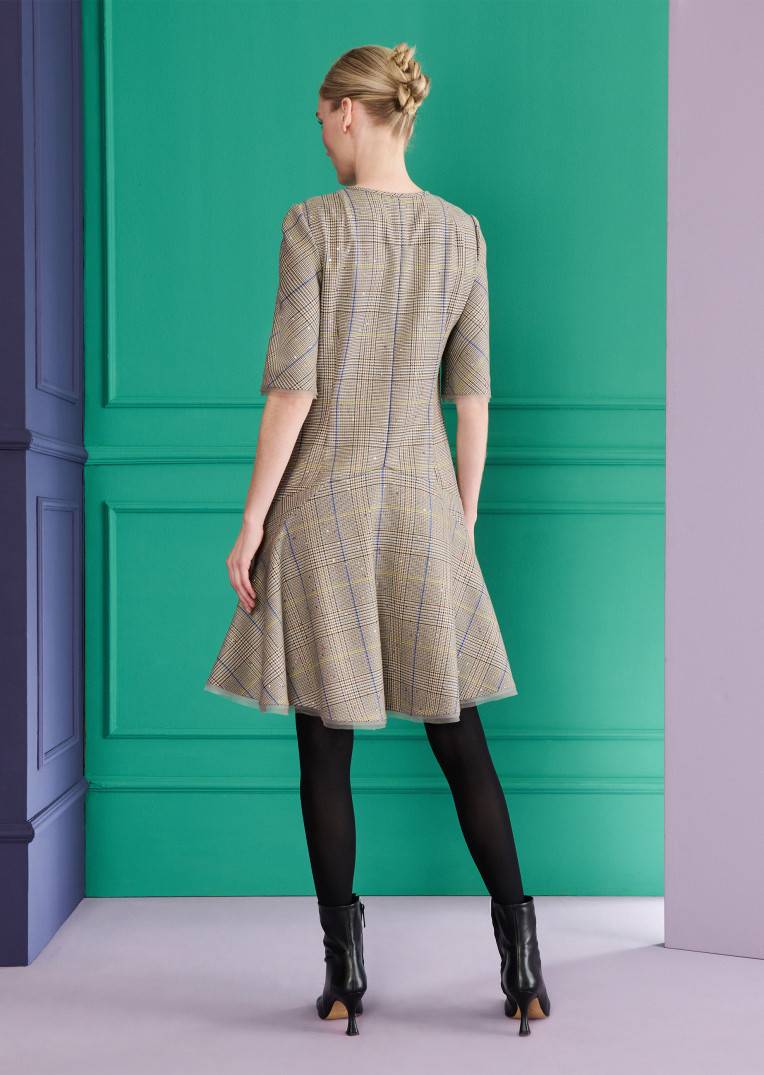 Talbot Runhof Tageskleid Tomodrin4