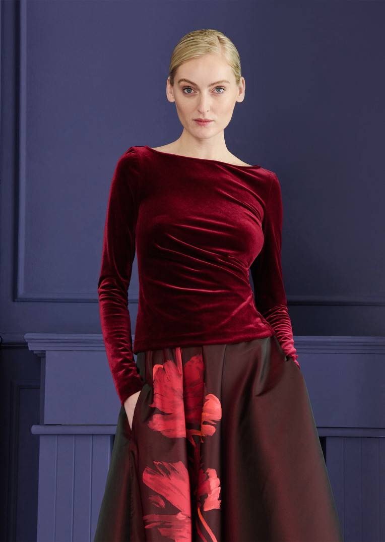 Talbot Runhof Top Dafina1