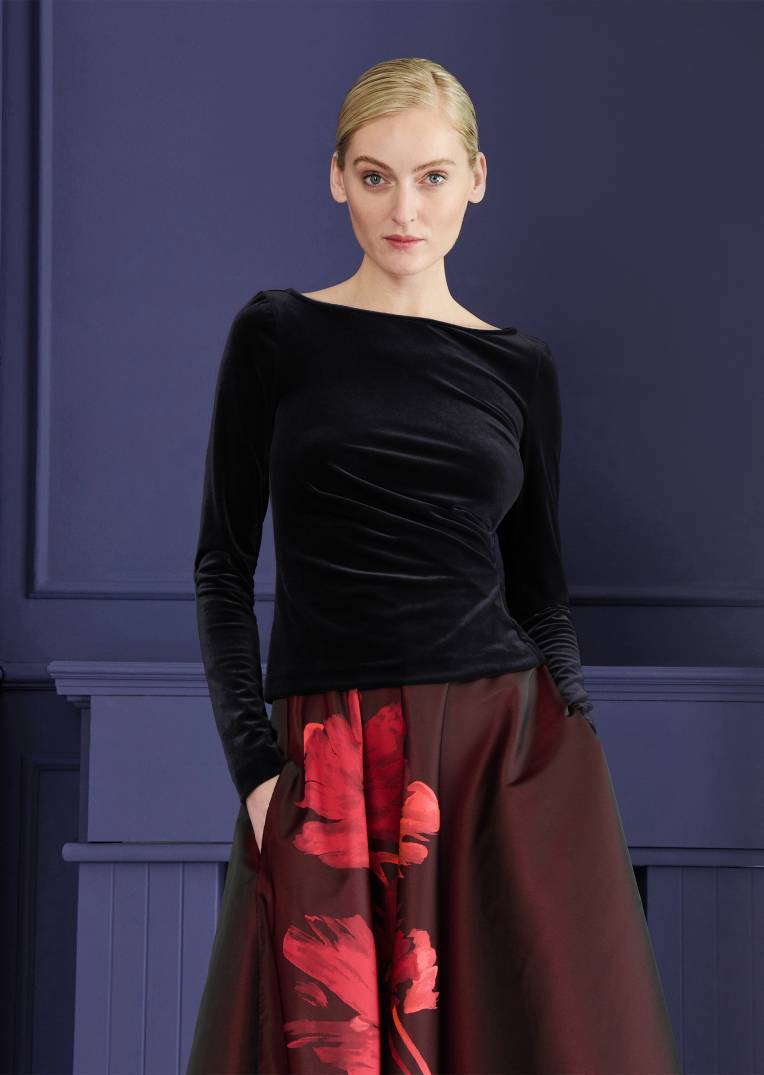 Talbot Runhof Top Dafina1