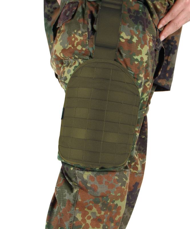 Tasmanian Tiger TT Leg Base Beinplatte Mit MOLLE-System