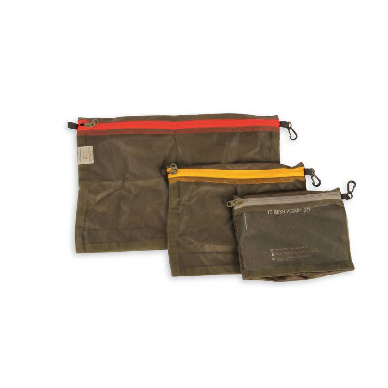 Tasmanian Tiger TT Mesh Pocket Set			Netztaschen (3 Stück)