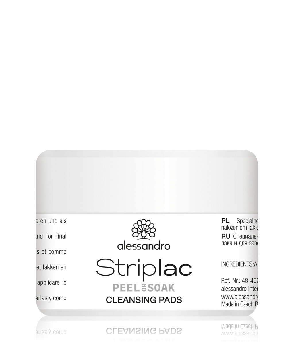 Alessandro Striplac Peel or Soak Pads