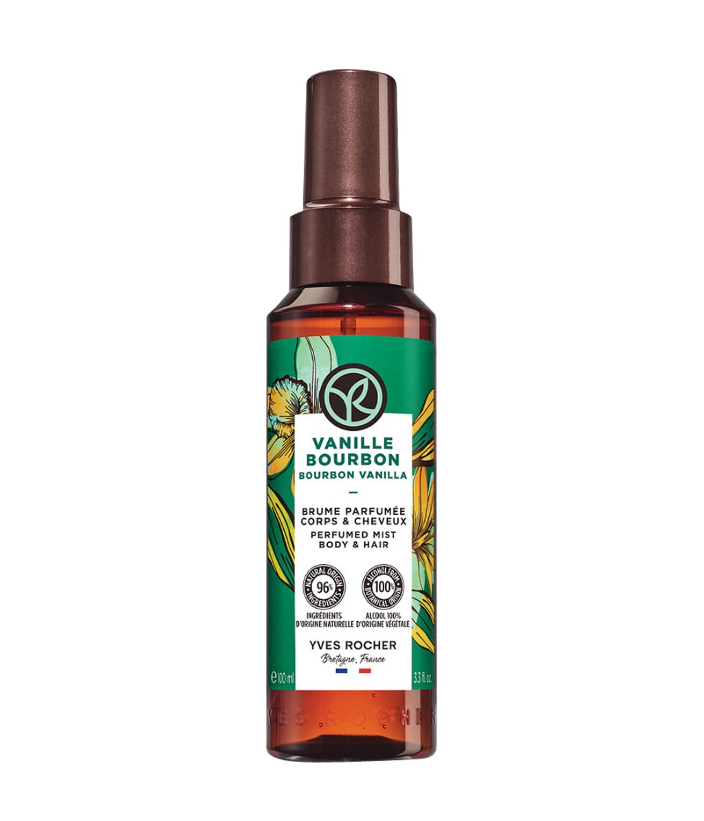 Yves Rocher Bourbon-Vanille Parfümiertes Duftspray Körper & Haare