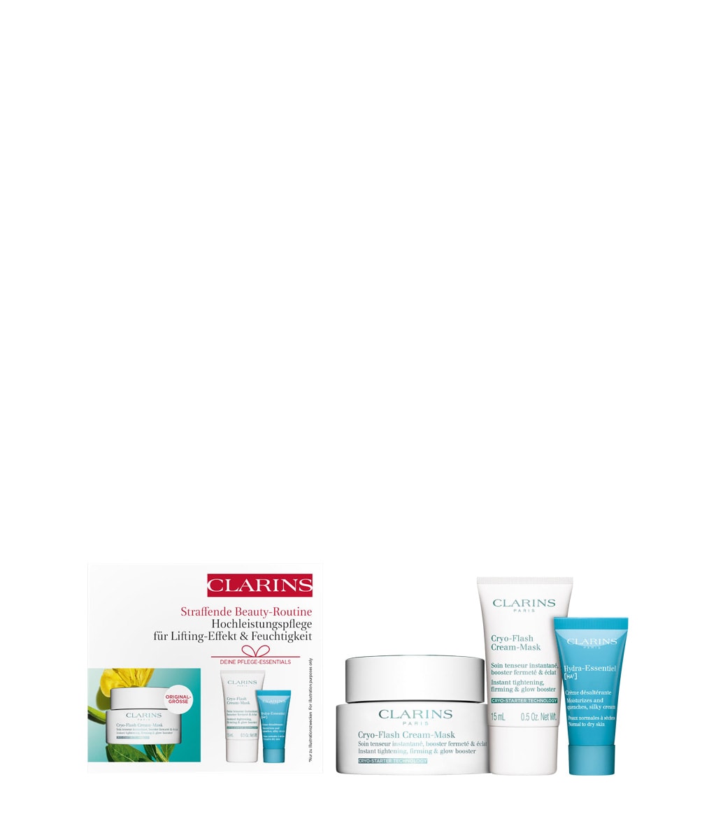 CLARINS Cryo-Flash Straffende Beauty-Routine Set