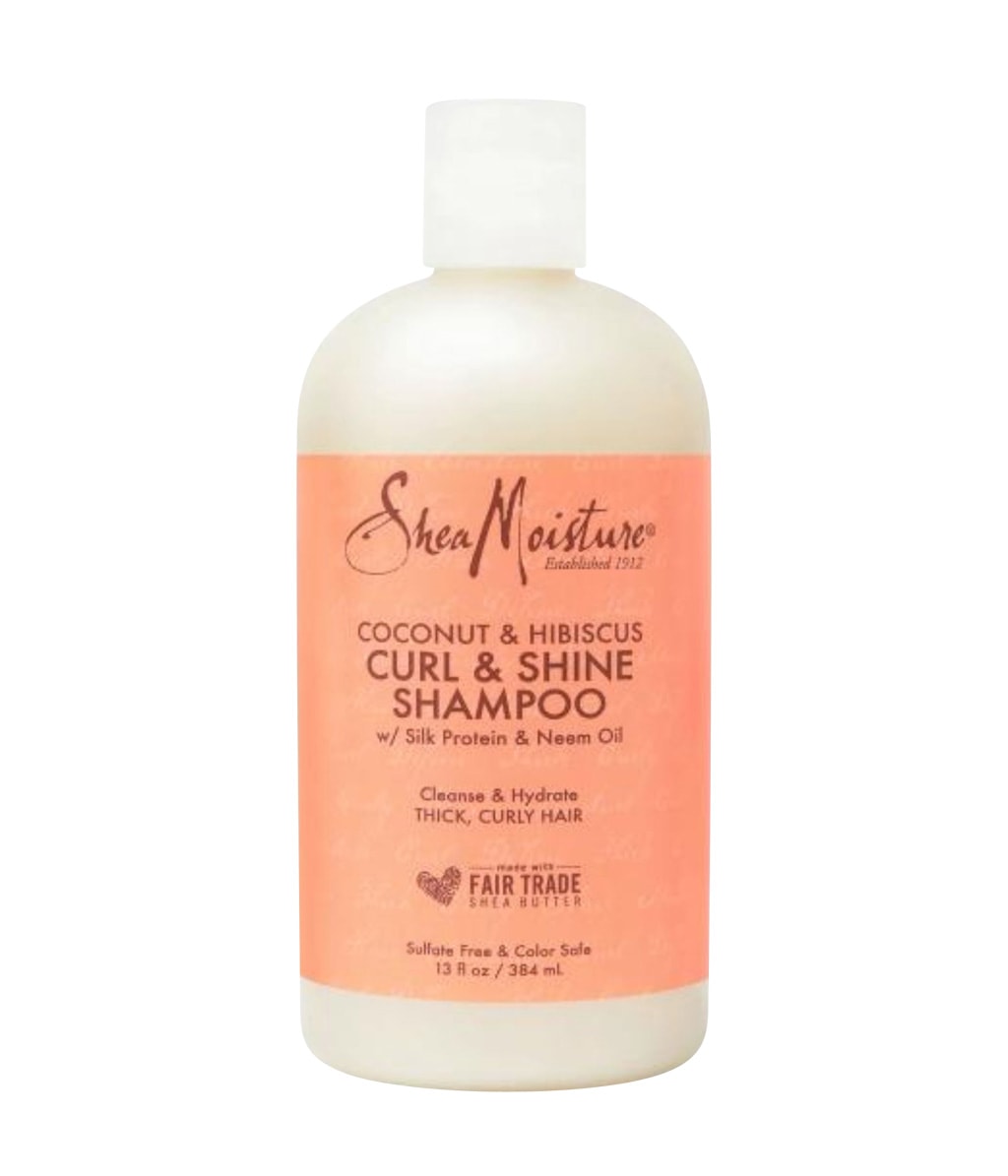 Shea Moisture Coconut & Hibiscus Curl and Shine Shampoo