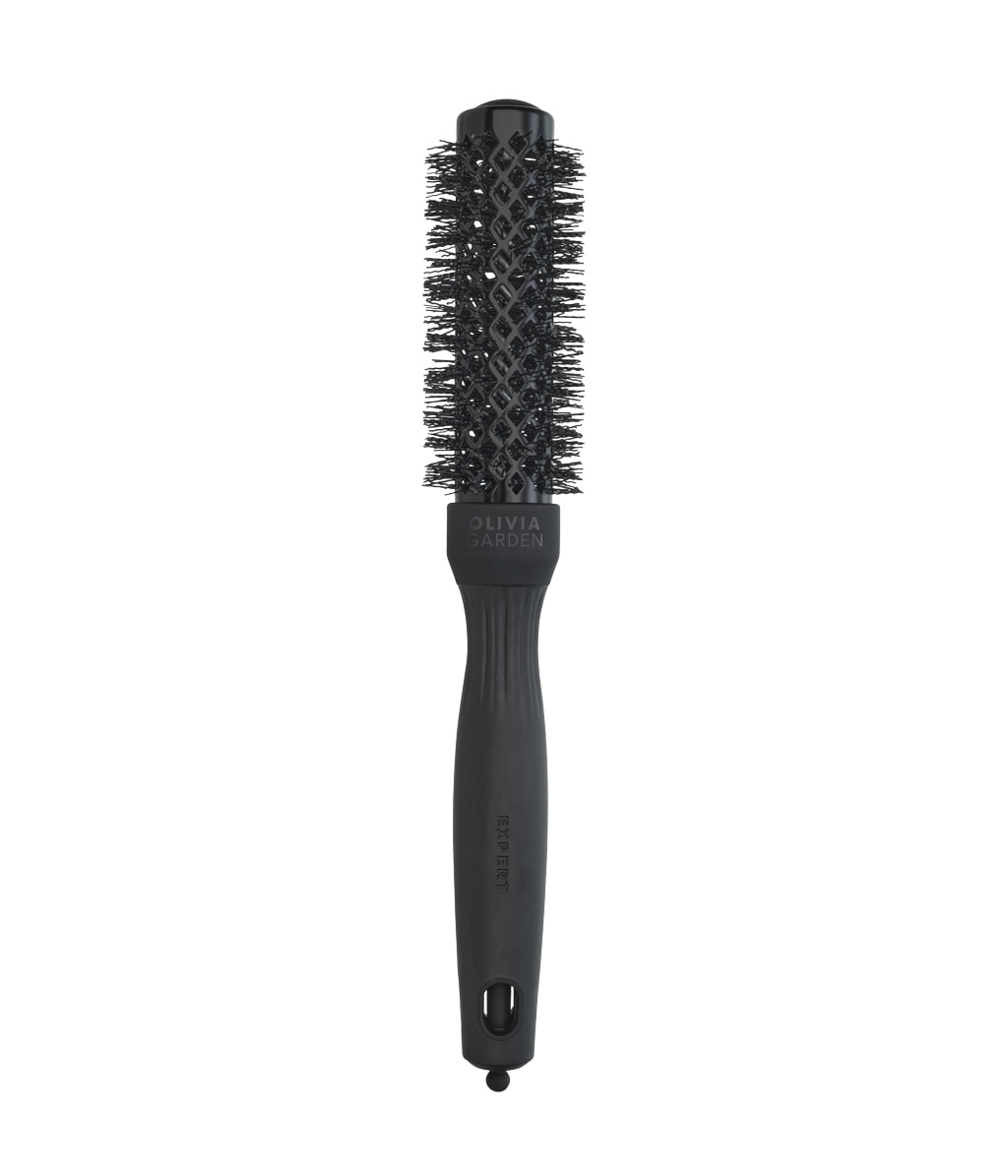 Olivia Garden Expert Blowout Shine Wavy Bristles Black Label 25