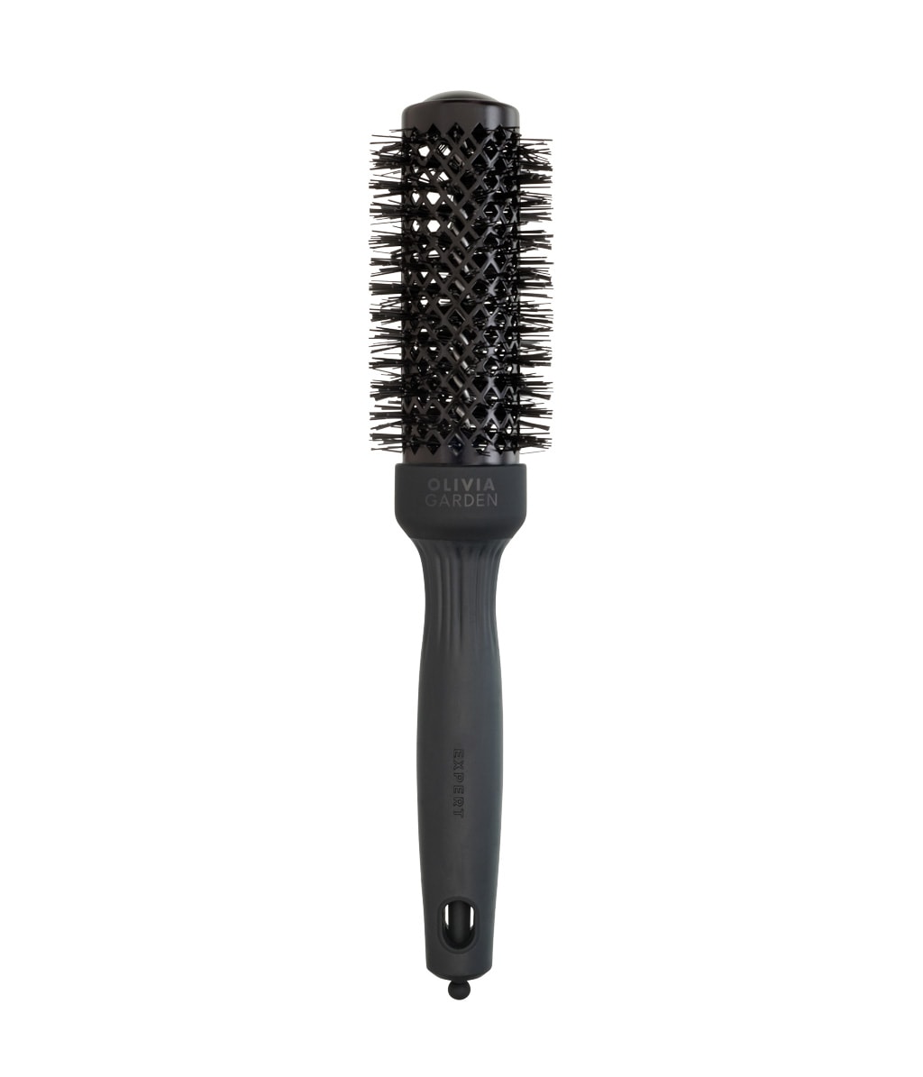 Olivia Garden Expert Blowout Shine Wavy Bristles Black Label 35