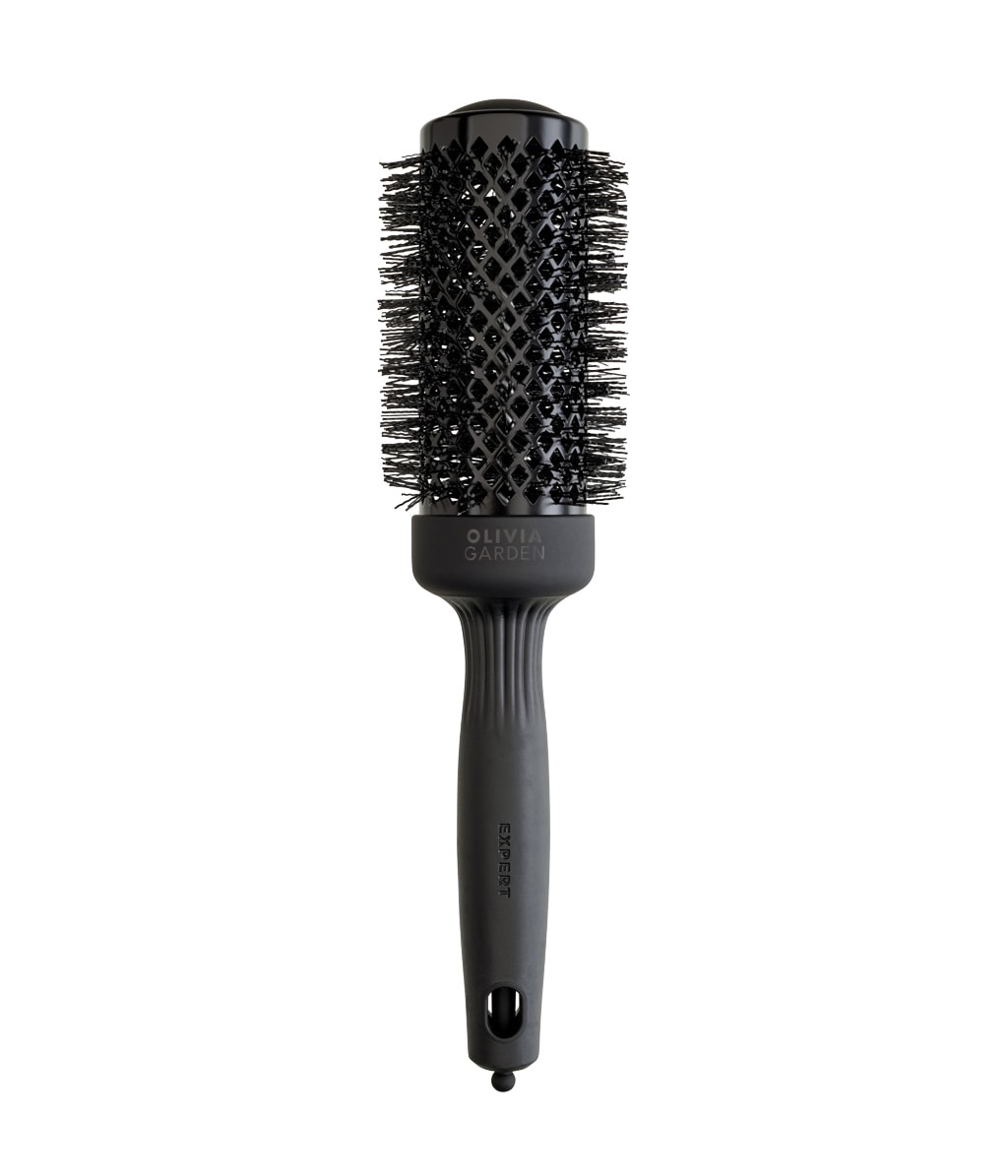 Olivia Garden Expert Blowout Shine Wavy Bristles Black Label 45