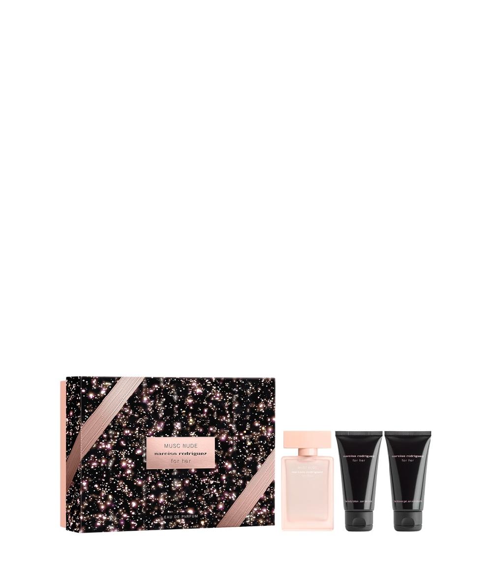 Narciso Rodriguez for her Musk Nude EdP 50ml + Body Lotion 50ml + Shower Gel 50ml