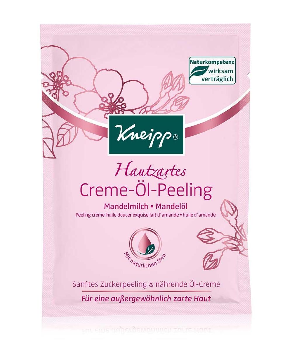 Kneipp Hautzart Creme-Öl-Peeling Mandelmilch - Mandelöl